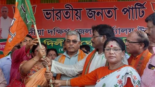 বিজেপির আয়োজিত যোগদান মেলা (৬ই জুন ২০১৯)
