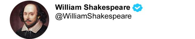 Twitter Shakespeare