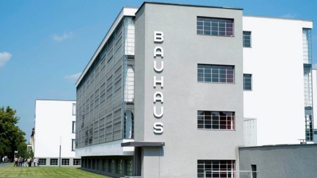 Prédio da Bauhaus na cidade alemã de Dessau