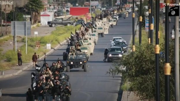 ইরাক ও সিরিয়ার অনেকগুলো শহর দখল করে নিয়েছিল ইসলামিক স্টেট