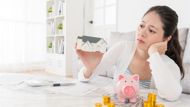 Woman looking worried