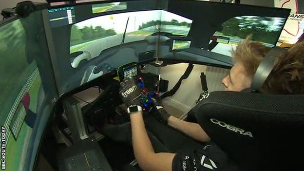 The UK's first FIA Motorsport Games champion James Baldwin has his sights set on racing cars in the real world.