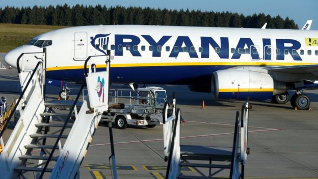 Самолет Ryanair