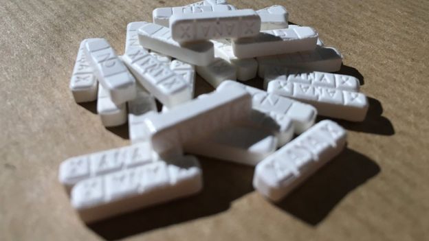 What is in fake xanax bars