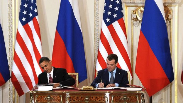 Обама і Медведев