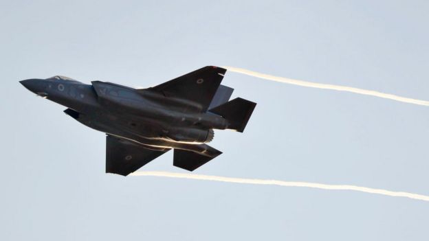 Los caza F-35