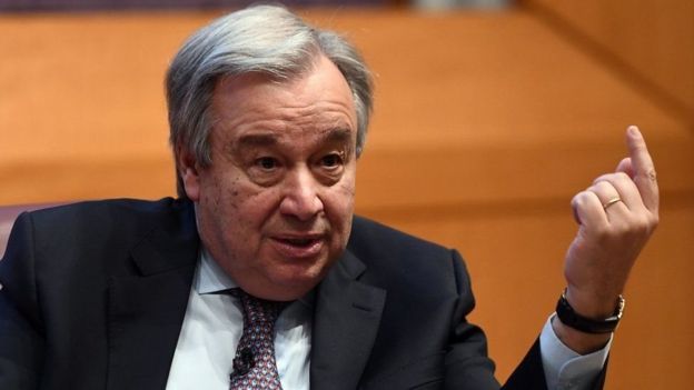 Xoghayaha Guud ee Qaramada Midoobay, Antonio Guterres