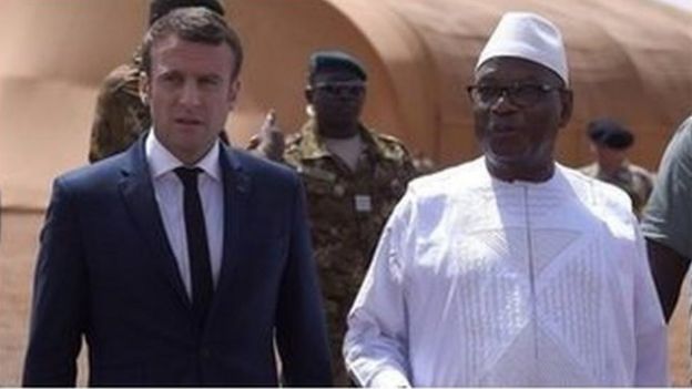 Madaxweyne Macron iyo Maali