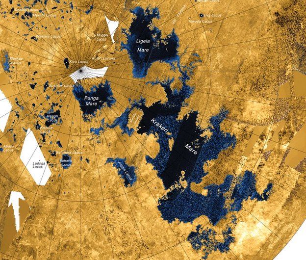 Titan's lakes