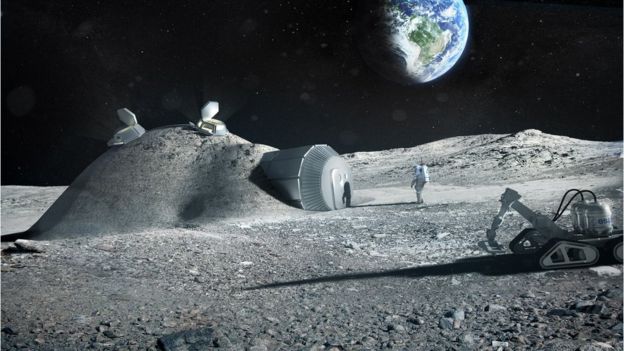 Lunar base concept