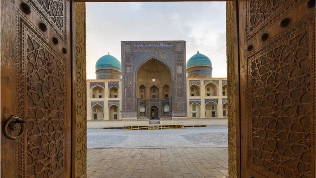 Mezquita en Uzbekistán