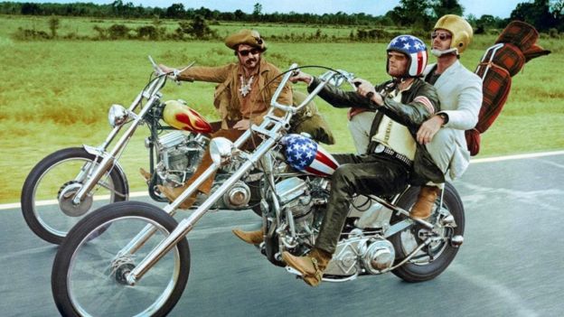 Peter Fonda, Jack Nicholson e Dennis Hopper