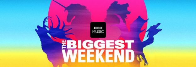 Le Titanic au festival de la BBC "The Biggest Weekend" _101680326_e2a85e8c-7900-44cc-bcd8-6ab801546141