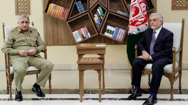 عبدالله عبدالله و ژنرال باجوا