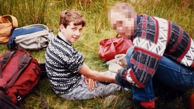  When the United Kingdom imported during the 1980's blood donations from the United States, many of the samples were infected. Photo: MERRY FAMILY COURTESY 