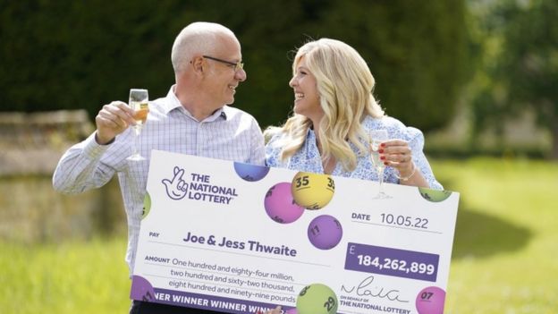 EuroMillions: Lottery winners scooped £184m with lucky dip ticket - BBC