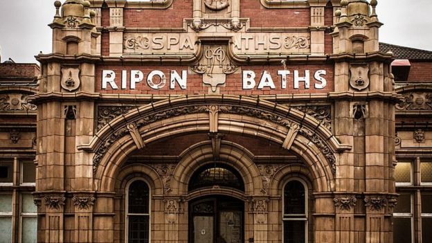 Ripon's historic spa baths' future hanging in the balance - BBC News