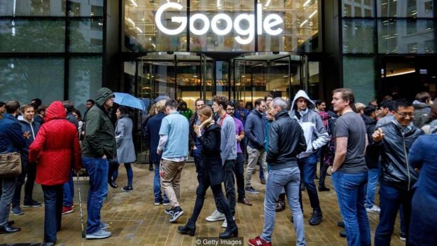 Protesto de funcionários do Google