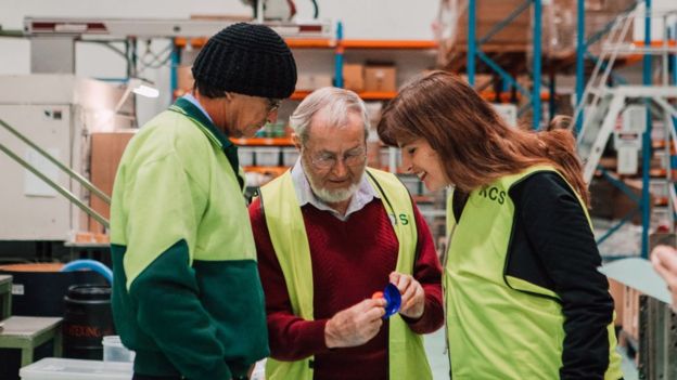 KeepCup employees in a warehouse