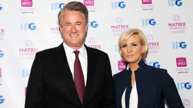 Mika Brzezinski and Joe Scarborough