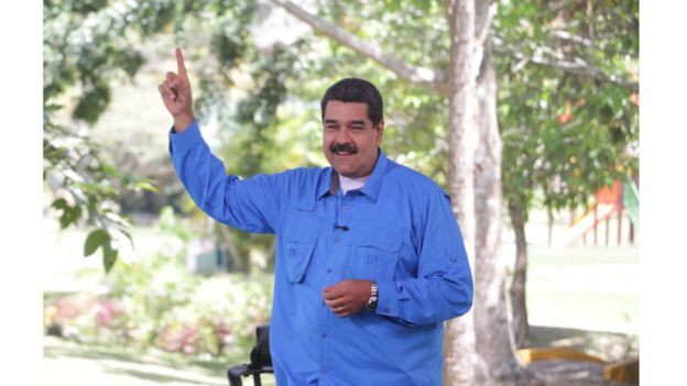 O presidente da Venezuela Nicolas Maduro