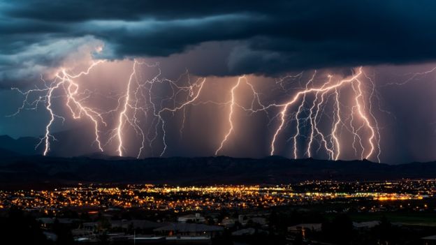Una tormenta elécctrica