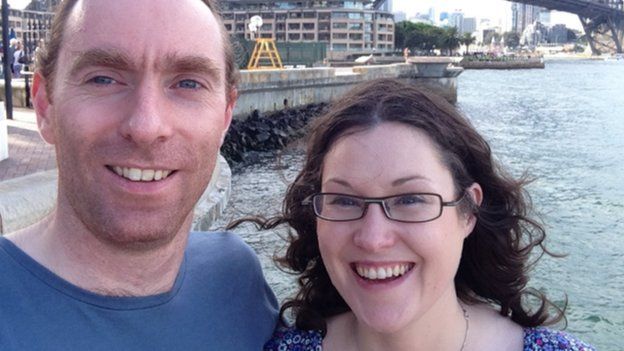 Dr John Hinds and his partner, Dr Janet Acheson, pictured in March 2014