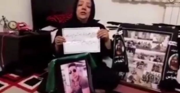 در فیلمی که پرویز پرستویی، هنرپیشه ایرانی، بازنشر کرده بود، مادر بهمن ورمزیار از مسئولان تقاضای بخشش داشت