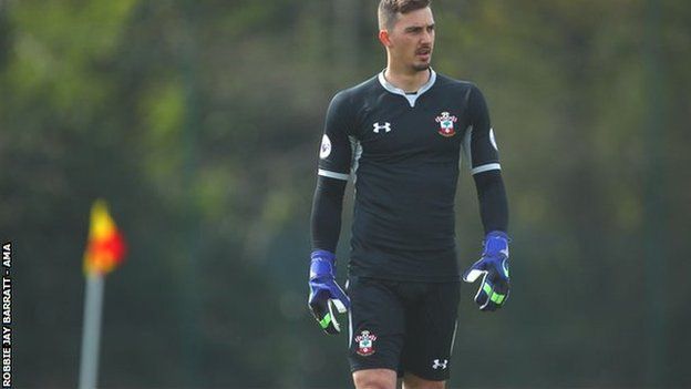 Jack Rose in action for Southampton Under-23s