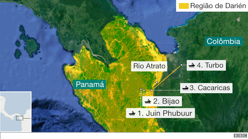 O inferno que é atravessar a selva 'mais perigosa' da América Latina