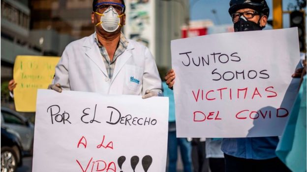 Protesta en Perú
