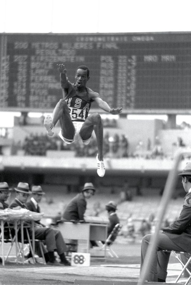 Bob Beamon en México 68.