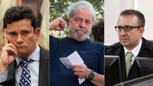 Sergio Moro, Lula e Rogerio Favreto