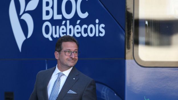 Bloc leader Yves Francois Blanchet