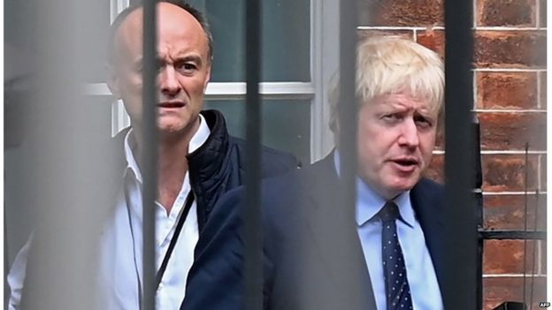 Russia report: Long-awaited publication to detail threat to UK 6 Dominic Cummings and Boris Johnson