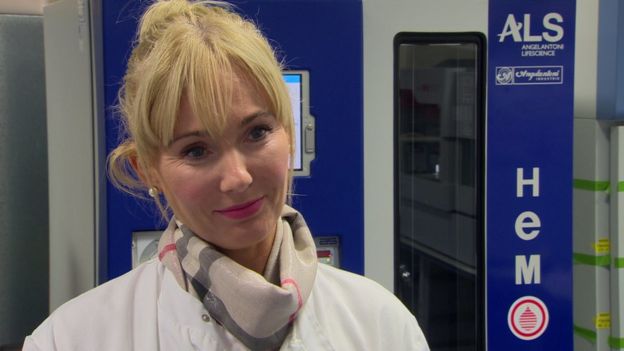 Blood Vending Machine 'a first' for NI Carmel Wright