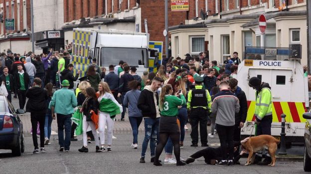 holy lands belfast st patricks day 2025 nfl