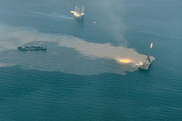 El derrame de la Deepwater Horizon ha causado enorme daño a los barcos hundidos en el golfo de México.
