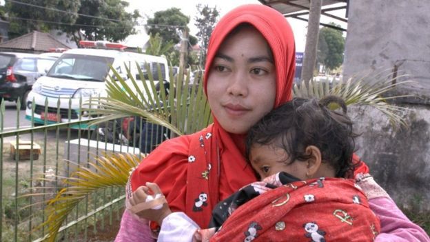 Indonesia earthquake Lombok island