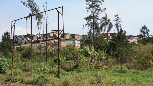 Terreno donde se construirá el proyecto