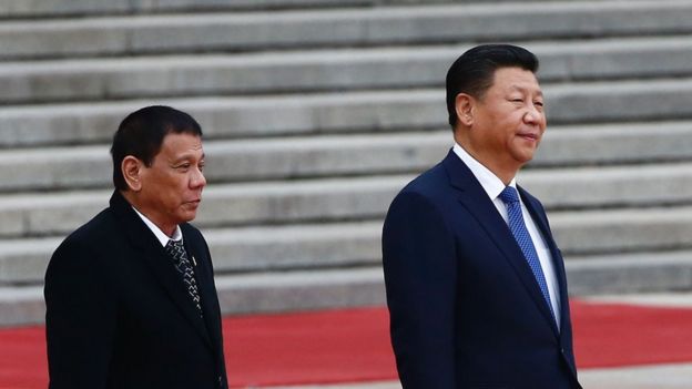 杜特爾特和習近平