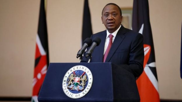 Kenyan President Uhuru Kenyatta. Photo: 21 September 2017