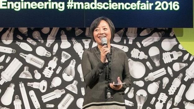 لي فان رئيسة قسم الهندسة بشركة بينتيريست للصور