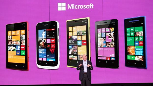 Presentación de Windows Phone en 2012