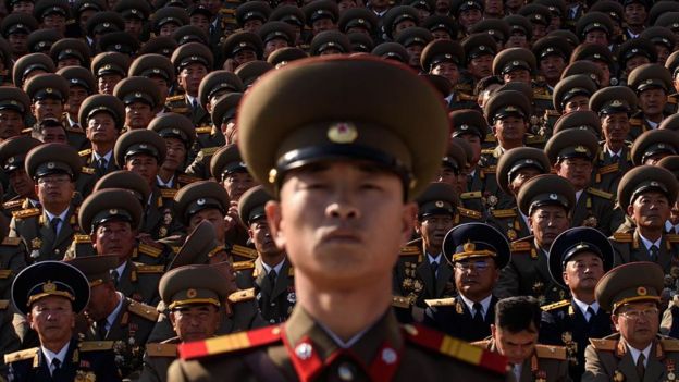 Soldados de Corea del Norte