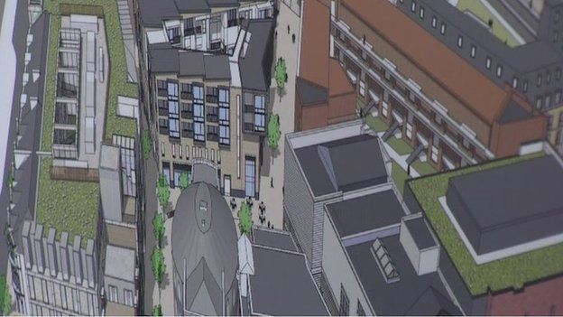 There is uncertainty about the future of a major regeneration scheme in Belfast