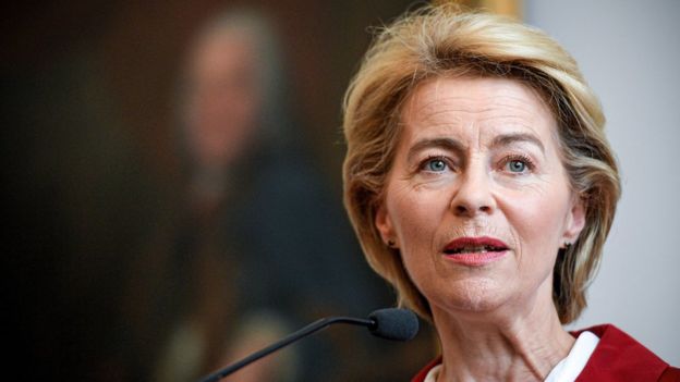 Avrupa Komisyonu´nun yeni başkanı Ursula von der Leyen 1 Kasım´da göreve başlayacak