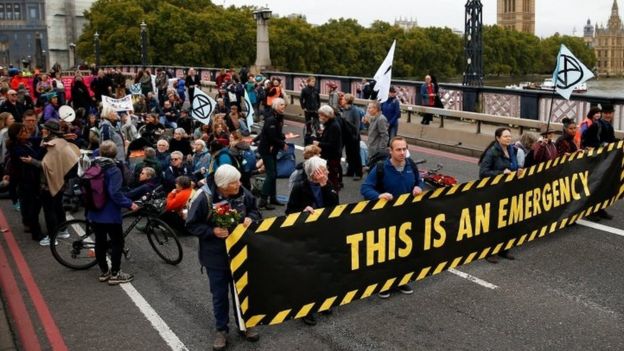 Extinction Rebellion Protests Uk Arrests As Global Demonstrations Begin Bbc News 4942