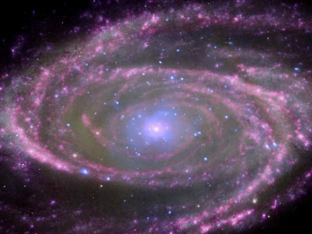 At the centre of spiral galaxy M81 is a supermassive black hole about 70 million times more massive than our sun