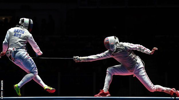 Richard Kruse (right) in action in the Rio Olympics bronze-medal match